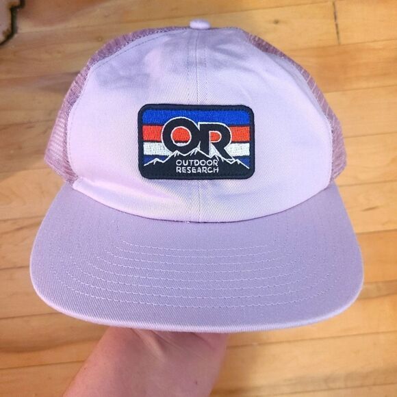 Outdoor Research Advocate Stripe Trucker Cap - Kids' Lavender - Picture 1 of 6